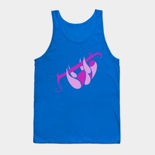 Purple Sloth Tank Top